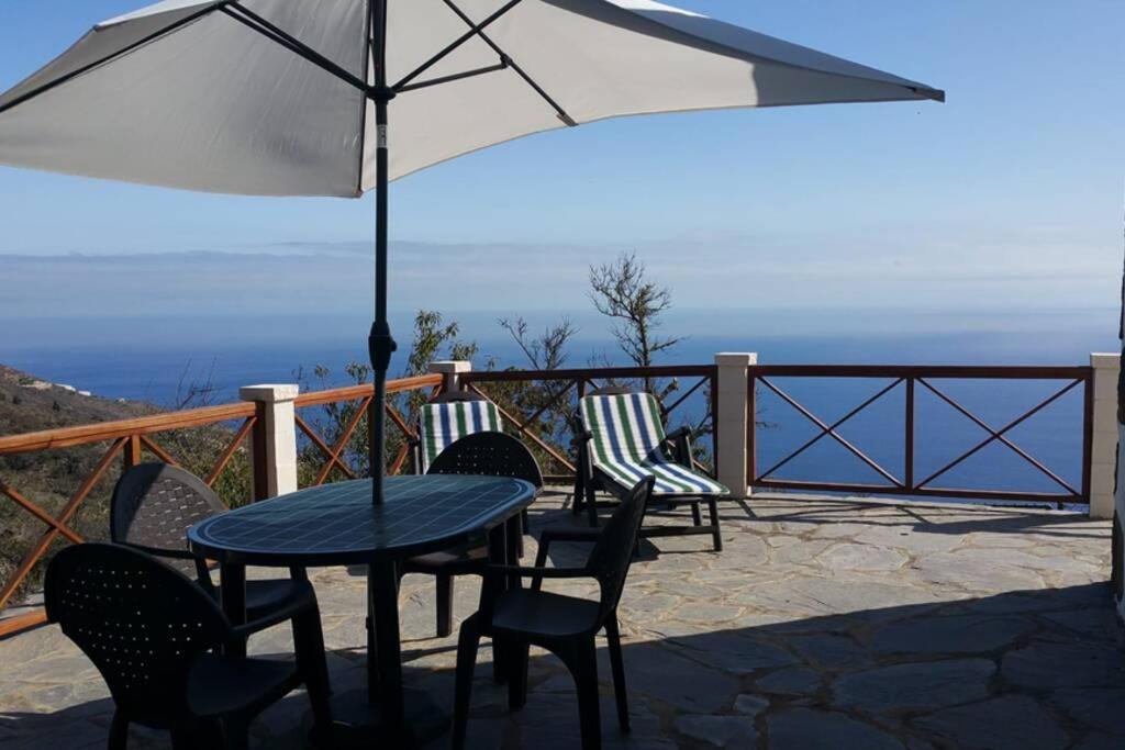 "Villa Servanda " - Relax, Nature, Wide Views Of The Sea And A Starry Sky Puntagorda Exteriör bild