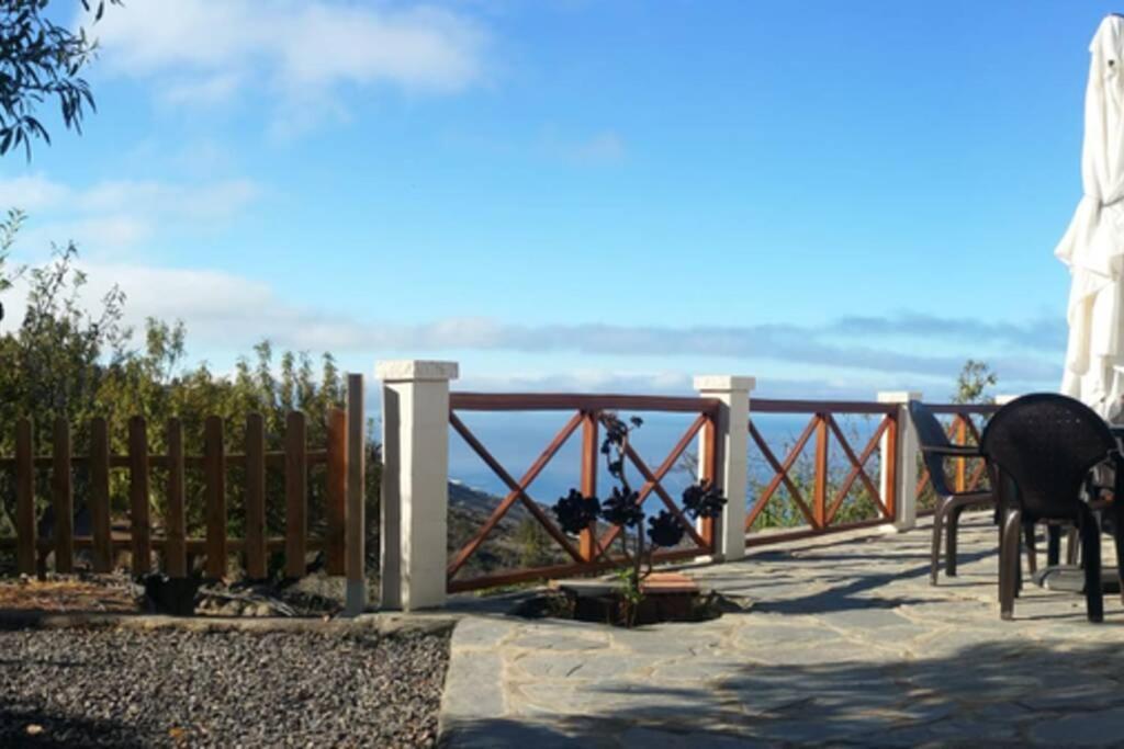 "Villa Servanda " - Relax, Nature, Wide Views Of The Sea And A Starry Sky Puntagorda Exteriör bild