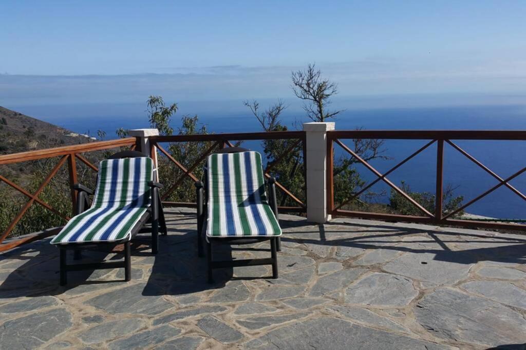 "Villa Servanda " - Relax, Nature, Wide Views Of The Sea And A Starry Sky Puntagorda Exteriör bild