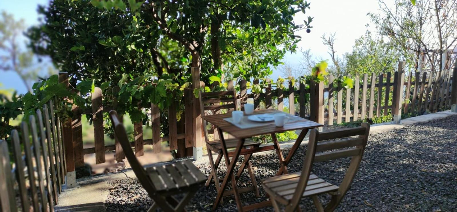 "Villa Servanda " - Relax, Nature, Wide Views Of The Sea And A Starry Sky Puntagorda Exteriör bild