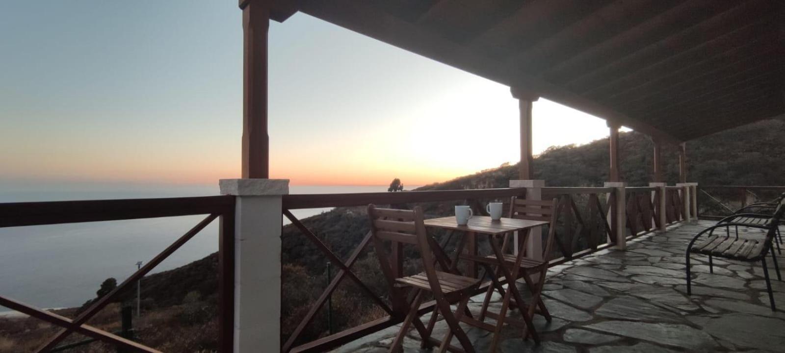 "Villa Servanda " - Relax, Nature, Wide Views Of The Sea And A Starry Sky Puntagorda Exteriör bild
