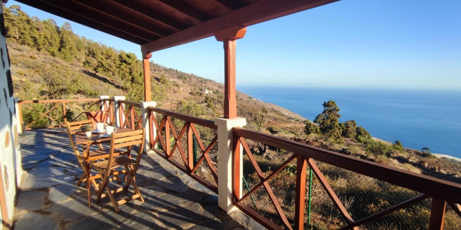 "Villa Servanda " - Relax, Nature, Wide Views Of The Sea And A Starry Sky Puntagorda Exteriör bild